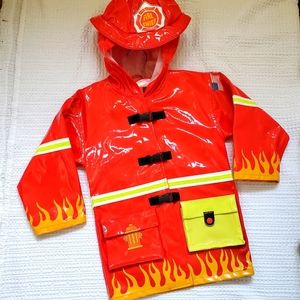 Kidorable Fire Fighter Raincoat